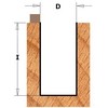 Kopijuojanti freza CMT Contractor K911-160B S=8 mm, D=16 mm