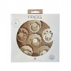 FRIGG - 6 vnt Cherry guminiai čiulptukai, šešių rinkinys, rudi, 6m+