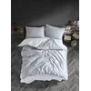 Čiužinys Frotinė paklodė su guma NOSTRA, baltos sp., 200x200+28cm, 80% medv., 20% poliesterio