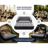 Froyak PRIEMONĖS ČIUŽINIS 2-vietis 2in1 Namų sodui 198x138x62cm DIDELI ATLAIDUOJAMOJI SOFA