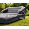 Froyak PRIEMONĖS ČIUŽINIS, 2 VIMENYS, SODINĖ SOFA, 198x138x62, PILKAS KELIONĖMS Į KIEMO