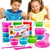 FUN SLIME GLUTY RINKINYS - DIDELI KŪRYBINĖ GLUTY DĖŽUTĖ + METELĖS 12x