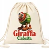 Funandstyle Bežinis "giraffa Celeste" raištelinis maišelis mokyklai