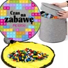 Funandstyle Krepšys na Žaislai Klocki su Matą Pojemny Na Prezent Dla Dziecka Czas na Zabawę