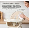 FUNIDOO TENDER reguliuojama maitinimo kėdutė, du padėklai, smėlio spalvos