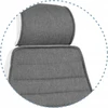 Furnitex Fotel biurowy LP pilka sukamasis ekoskóra tkanina komfort 120kg