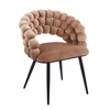 Furnitex K20-FX kapučino kėdė, VELVET BUBBLE, SKIRTA SVETAINEI