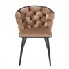 Furnitex K47-FX cappuccino VELVET kėdė/juodos kojos SVETAINEI