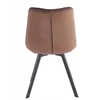 Furnitex Minkšta VELVET Modern Mocha BROWN kėdė svetainei