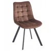 Furnitex Minkšta VELVET Modern Mocha BROWN kėdė svetainei