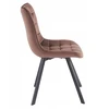 Furnitex Minkšta VELVET Modern Mocha BROWN kėdė svetainei