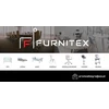 Furnitex Skandinaviško juodo veliūro kėdė su medinėmis kojelėmis, NATŪRALUS bukas