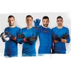 Futbolo vartininko pirštinės Reusch Attrakt Solid Finger Support Junior - Raudonos