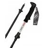Gabel XTR ALU EF Sulankstomos trekingo lazdos 110-130cm, Juodos