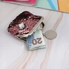 Gacek Mini Portmonetka Portfel su Kolorowymi Cekinami