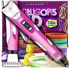 GALAXIA 3D PEN Vaikams 3D PRINTER PEN rinkinys ir PLA KASETĖS 110 METRU