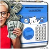 GALAXIA PIGGY BANK SAUGUS bankomatas Vaikams Vaikų Didelis Elektroninis Piggy Bank