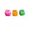 Galaxy ICE CUBE antistresinis, jautrus ledo kubelio MIX SWIRL