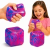 Galaxy ICE CUBE antistresinis, jautrus ledo kubelio MIX SWIRL