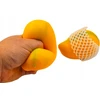 Galaxy Mango Gniotek Antistresinis spaudžiamas vaisius, sensorinis oranžinis žaislas