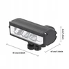 Galingas LED priekinis dviračio žibintas 9000 lm, IPX5, 2000 mAh, USB-C