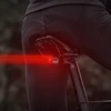 GALINIS DVIRAČIO LEMPAS RAUDONAS LED USB ĮKRAUJAMAS 6 REŽIMAI DVIRAČIO GALĖJE