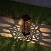 „GardenLine“ saulės energija varomas šviestuvas, juodas LED, 29 cm, SOL9918