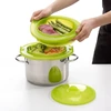 Garinimo priedas žalias silikonas 22 cm Lékué