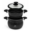 GARINIMO PUODAS garintuvas 4,7 l 20 cm 3 vnt Meyerhoff marmuras