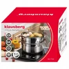 GARINIS PUODAS STEAMER 3 EL 24CM KLAUSBERG INDUKCIJA