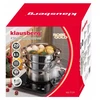 GARINIS PUODAS STEAMER 4 EL 20CM KLAUSBERG INDUKCIJA