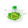 GARNK EMALIOWANY ODELO BON APPETIT 20CM 3,7L Baltas 1szt.