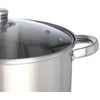 Garpol Puodas su pokrywą tradycyjny plieno kilkuwarstwowe dno 28 cm / 13 L 3973