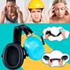 GARSMINGI AUSINIAI KAULUTĖLIAI, APSAUGINĖS, TYLĖJANČIOS AUSINĖS 26 DB VAIKAMS + 3