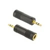 Gembird Cablexpert 6,35 mm moteriškas iki 3,5 mm vyriškas garso adapteris | A-6,35F-3,5M