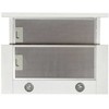 Gartraukis ELEYUS HOOD CCN L 14 150 60 WH Įmontuojamas Baltas 60 cm 340 m3/h