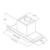 Gartraukis Elica HIDDEN 2.0 BL MAT/A/52