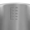 Gastronominis puodas su dangčiu 32L 40CM, skirtas indukcinėms dujoms Mega-M Standard