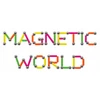 Gazelo MAGNETINIS PASAULIS MAGNETINIAI BLOKAI 50 ELEMENTŲ 30 KAMULIŲ 20 LAZDŲ