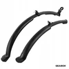 Gearox DVIRAČIO SPORŲ RINKINYS PRIEKINIAI GALINĖS VENTILIATORIAI CROSS MTB 26" Juodas