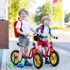 Gearox ŠONINIAI ATRAMINIAI RATAI VAIKiškam DVIRAČIUI LED 12-20" LED Žalias