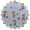 Geboki Sen Pagalvės užvalkalas 50x60 medvilninis vaikiškas stalo futbolas mėlynas dvipusis