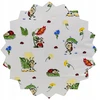 Geboki Sen Patalynė Dziecięca 100x160 + 70x80 Biedronki Balta Produkt Polski Medvilnė