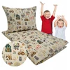 Geboki Sen Patalynė Dziecięca 90x120 + 50x60 Farma Retro Produkt Polski Medvilnė