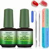 GEL REMOVER 2 Vnt. 15 ml skysčio, GREITAI VEIKSIUS BE ACETONO
