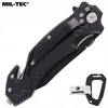Gelbėjimo peilis Mil-Tec Tanto Fire Brigade 20 cm, juoda
