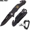 Gelbėjimo peilis Mil-Tec Tanto Fire Brigade 20 cm, juoda