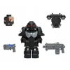 Geležinė ranka iš WH40K minifigūrėlės plytoms