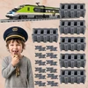 Geležinkelio RAILS bėgių konstrukciniai blokai 60 vnt. jungiantis prie funikulieriaus
