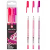 Geliniai rašikliai - SAKURA - Gelly Roll - Moonlight fluorescenciniai - 3 vienetų rinkinys - Ryškios spalvos